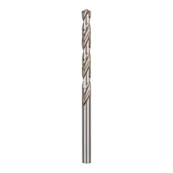 Bosch Professional Metal Drill Bits HSS-G With Diameter 7.5 mm, Working Length- 69mm, Total Length- 109mm, Pack Of 10