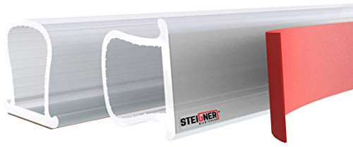 Preisvergleich Produktbild STEIGNER Fensterdichtung Türdichtung Gummidichtung aus Silikon, 5m, Omega- Profil, SFD01