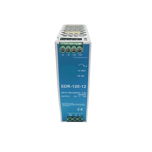 Alimentation EDR 120W 10A 12V résout les coupures de tension des automates
