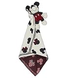 Barefoot Dreams CozyChic Disney Classic Mickey Mouse Blanket Buddie, Cream Multi, One Size