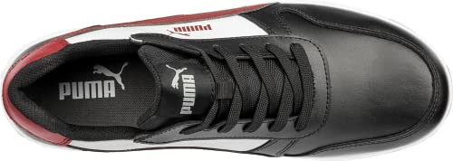 PUMA Men's Frontcourt Blue Black Low Sd Industrial Shoe3