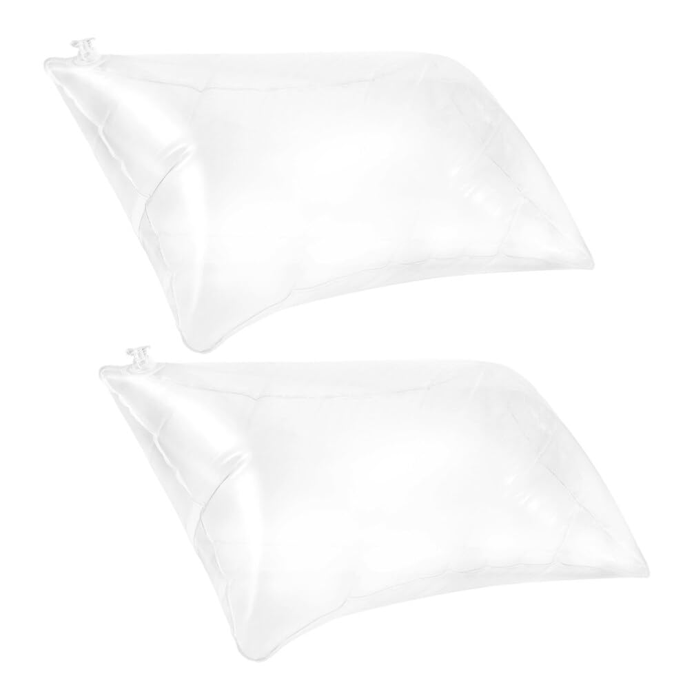 Cabilock Outdoor Pillow Inserts Inflatable Car Camping Pillow 2 Pack Water Resistant