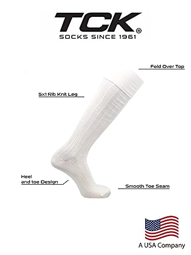Image of Soccer Socks With Fold Down Top - European Style for Adults - Men and Women