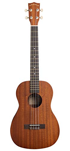 Makala MK-B Baritone Ukulélé avec sac - Les Beatles, Paul McCartney, John Lennon, RIngo Starr, George Harrison Makala MK-B Baritone Ukulélé avec sac