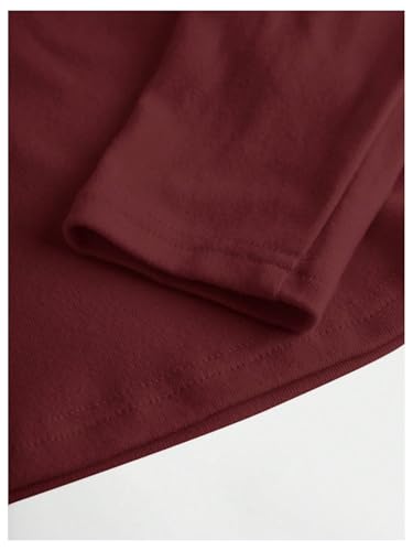 SOLY HUX Girl's Off The Shoulder T Shirt Long Sleeve Slim Fitted Tee Tops4