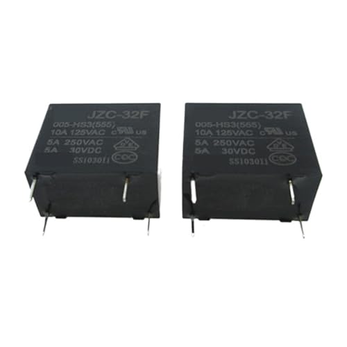Relais 5VDC JZC-32F-005-HS3 HF32F 5A 250VAC commutateur pour PCB