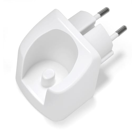Wandladegerät für Elektrische Zahnbürsten von Oral B Ersatz Ladestation Steckdose Kompatibel mit Oral-B iO3 iO4 iO5 iO6 PRO/DB-Serie Tragbares Ladestation Ladegerät Kabelloses Modell 3757