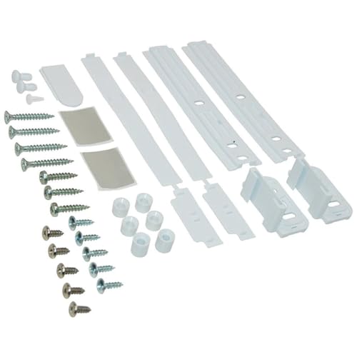 sparefixd Kit de fijación de puerta de armario de cocina para frigorífico y congelador IKEA
