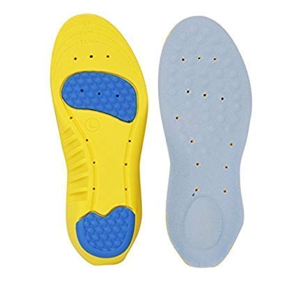 Image of Pair of Memory Foam Sport Support Orthotics Arch Shoe Insoles Insert Pads Cushion for Pain Relief (SIZE: UK-8.5,9,9.5)