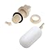 MMonDod 2 Pack Water Float Valve with Adjustable Arm, Float Ball Valve Shut Off Automatic Filler 1/2
