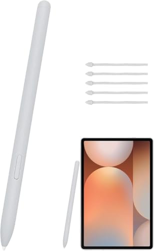 Image of Galaxy Tab S10 FE / S10 FE+ S Pen for Samsung Galaxy Tab S10 FE / S10 FE+ Stylus Pen Replacement + Free Tips Galaxy Tab S10 Fe Pen for Samsung Galaxy Tab S10 FE / S10 FE+ / S10 FE Plus Stylus SPen (Beige)