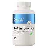 Sodium Butyrate 600mg (30% Buttersäure) - Butyric Acid Natriumbutyrat - 90 Vege Kapseln