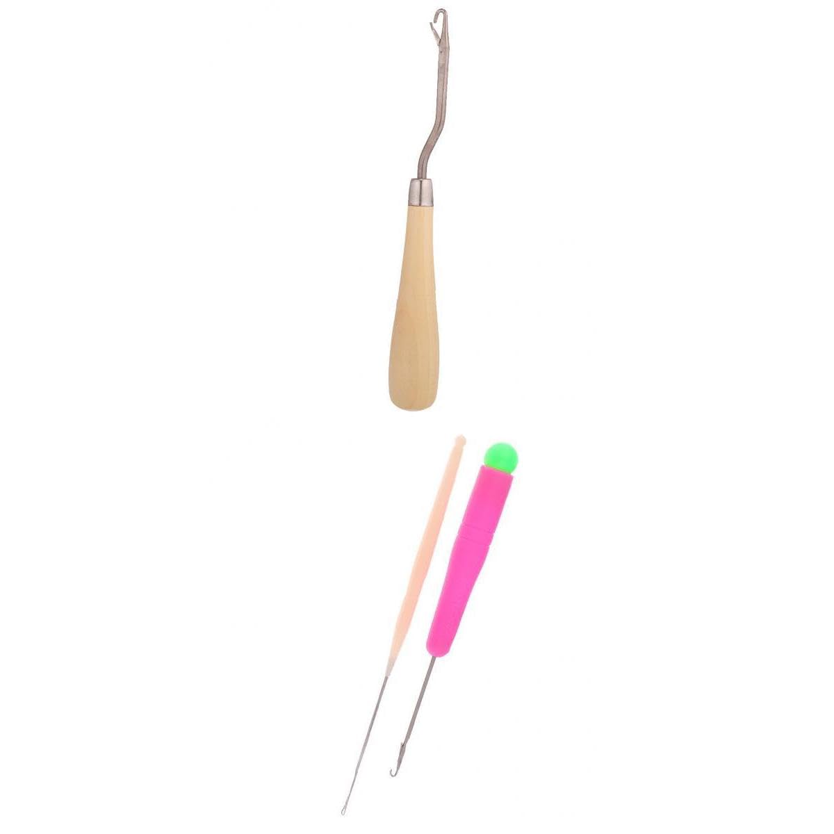 Latch Hook Crochet Needle Hook Tool Hair Extension Needle Sewing Accessories-image-40