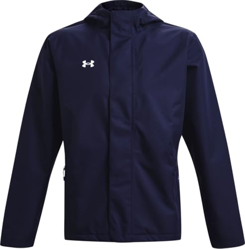 Under Armour Mens UA Stormproof Lined Rain Jacket - Waterproof and Breathable XLT