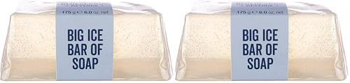 Image of The Bluebeards Revenge, Classic Ice Hand And Body Soap Bar For Men, Vegan Friendly And Low Waste Soap Bar, 175g (Pack of 2)