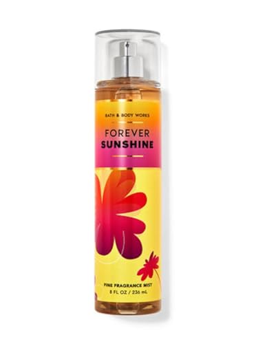 Bath & Body Works Forever Sunshine Fine Fragrance Body Spray Mist, Warm Vanilla Sugar (Forever Sunshine)