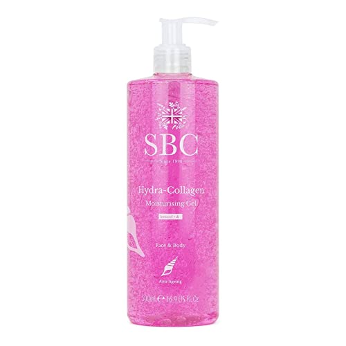 SBC Collagen Gel with pump dispenser, 500ml, face/body moisturiser