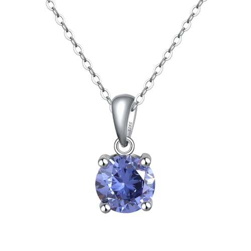 Collier pour femmes en argent sterling YSJNGF fin bijou ras de cou ajustable