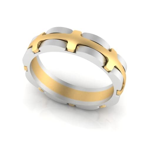 18KT (750) Yellow Gold Ring For Men_H-046-G