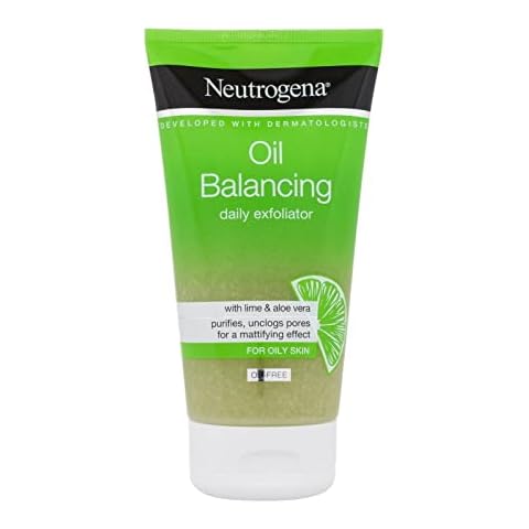 Neutrogena Oil Balancing Face Scrub with Lime Cover