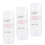 TRAVELWELL Hotel Toiletries Amenities Travel Size Guest Shampoo 1.0 Fl Oz/30ml, Individually Wrapped 50 Bottles per Box