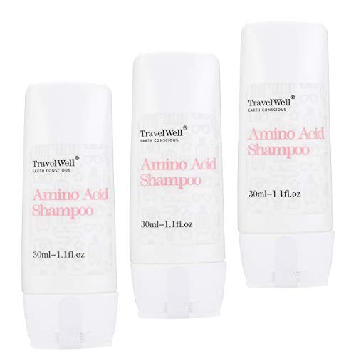 ECO Amenities Hotel Toiletries Amenities Travel Size Guest Shampoo 1.0 Fl Oz/30ml, Individually Wrapped 50 Bottles per Box