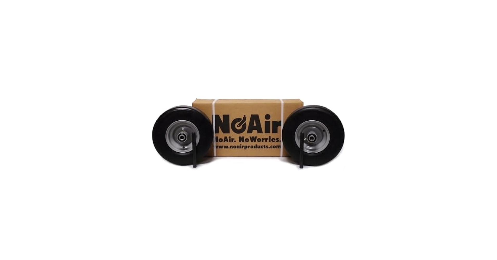 Amazon.com: NoAir® (2 Flat Free Tire Assemblies 13x6.50-6