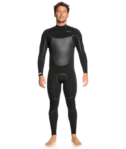 Quiksilver Marathon Sessions 4/3 Back Zip Wetsuit - Black 223 | Large