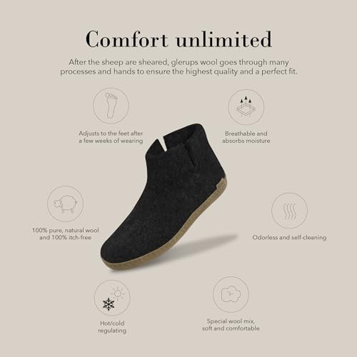 Glerups Unisex G-02 - Felt Boots 35 M2