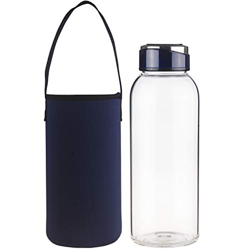 SHBRIFA Sports Glas Trinkflasche 1000ml Cover