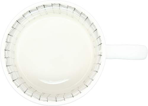 Taza de café stemless 16 oz con mariposa y rayas miniatura 5