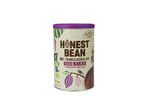 Honest Bean Bio Trinkschokolade, 60% Kakao, 300 g Cover