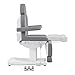 Dir Full Electrical Medical Aesthetic Chair Facial Beauty Bed Podiatry Doctors Office Chair with 3 Motors Ink