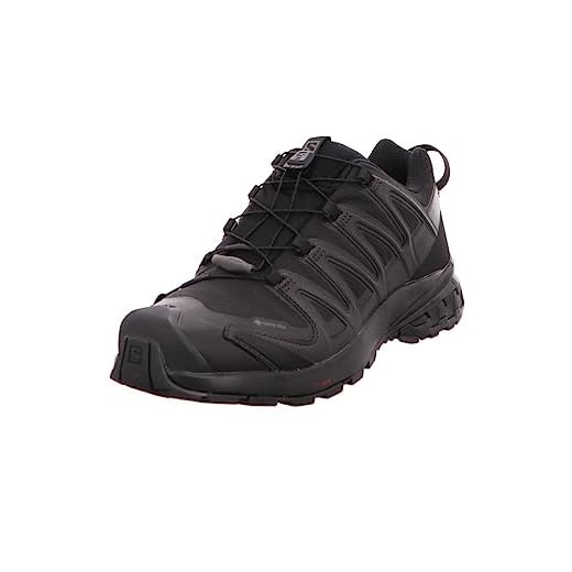 adidas Performance Herren FZ3280_43 1/3 Trekking Shoes, Grey Six Solar Red Carbon, EU 3 Salomon XA Pro 3D V8 Gore-Tex (wasserdicht) Herren Trailrunning-Schuhe, Schwarz (Black/Black/Black), 44 2/3 EU