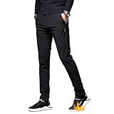 ズボン メンズ パンツ 裏起毛 冬服 ジョガーパンツ 防寒 寒さ対策 極暖 アウトドア 防風 ストレッチ スウェットパンツ 厚手 レギパン 美脚 イージーパンツ 部屋着 ボトムス 春 秋 冬