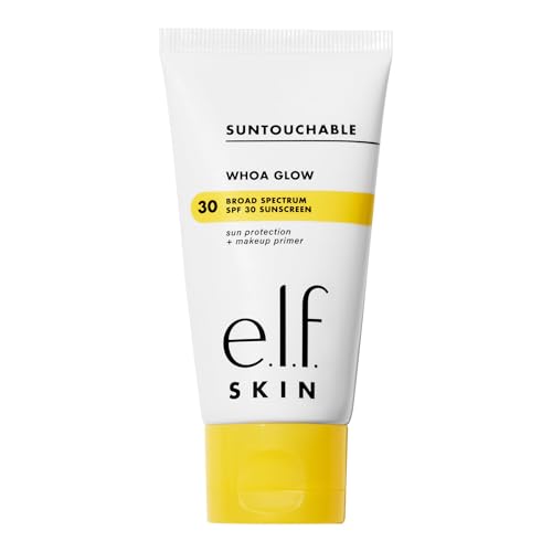 5 Best Glowy Sunscreens: Radiant Skin Secrets 2 e.l.f. SKIN Suntouchable Whoa Glow SPF 30