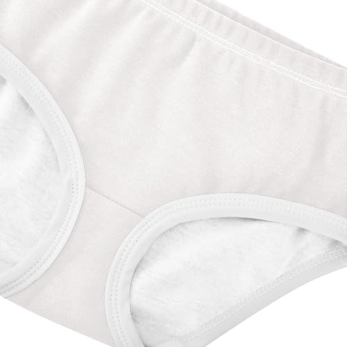 Joisal Snow White Little Girl Panties Toddler Underwear Floral Cotton Bright Underpants Briefs 2t4