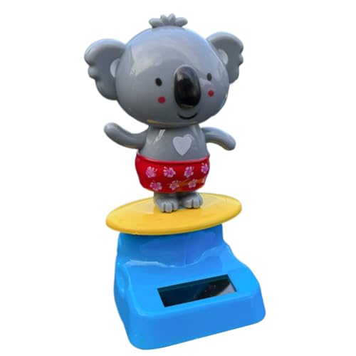 Amesor Figure Danzanti | Ornamenti Animali Danzanti a Energia Solare - Accessorio Testina Oscillante per Interni Veicoli SUV e Camion