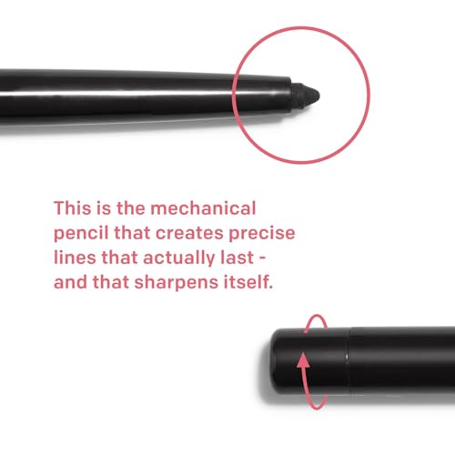 LKKIRO Eyeliner Crayon Contour, negro, 5ml+5ml miniatura 4