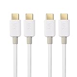 Cable Matters 2-Pack USB Type C (USB-C) Cable 3.3 Feet in White