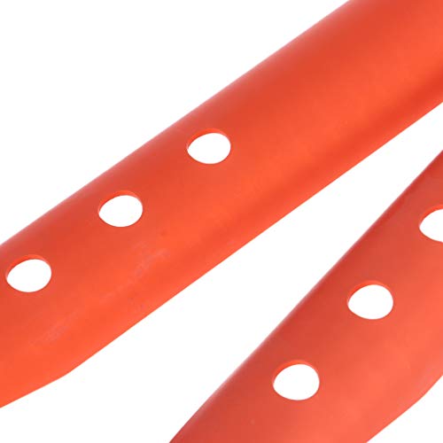 YIJU 5pcs 230mm Leve de Liga de Alumínio Estacas Pregos Pregos Prata/Laranja - Laranja