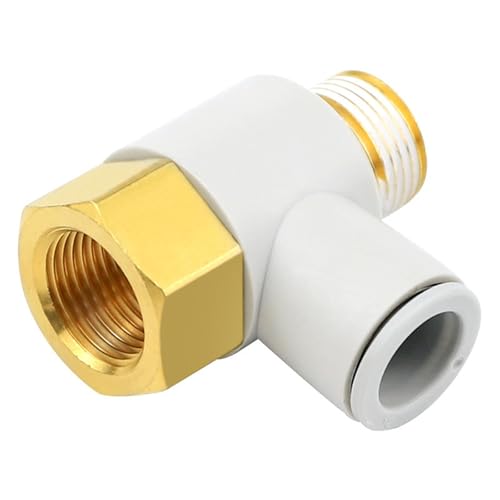 Evite fugas de aire con la junta KQ2VF12-03AS de tornillo interior y exterior 5