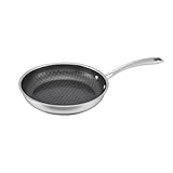 Cuisinart FusionPlus Nonstick Stainless Steel Cookware, 8-inch Skillet with PFAS-Free PURELYSEAR Ceramic Technology, Scratch Proof, Cool Grip Handles, Dishwasher Safe, FPS22-20