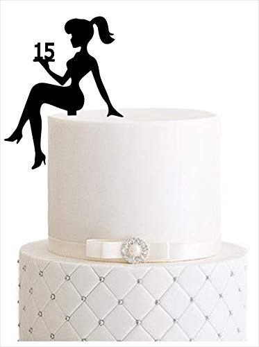 Figura decorativa para tarta de cumpleaños de niña Cover