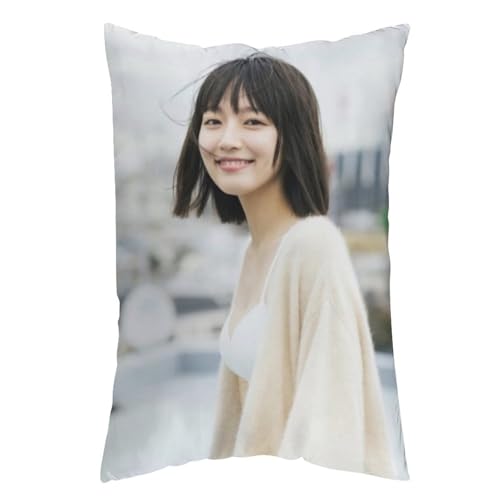 吉岡里帆294 抱き枕カバー クッションカバー インテリア グズ い背当て飾り 座布団 置物 抱きまくら 16 "x24 "