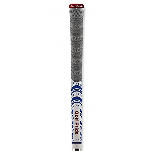 Golf Pride Golf Club Grips Multi Compound Platinum Silver/White Standard