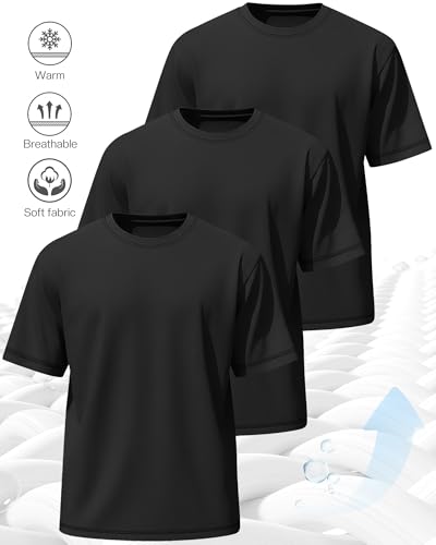 Image of Neer 3 Pack Big and Tall T-Shirts for Men L-7xl Tops
