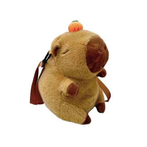 Mochila De Pelúcia/Capivara/Desenho Animado/Bolsa De Ombro Escolar/Para Crianças/Estudantes/Infantil