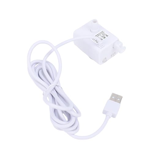Bomba Fuente de Agua para Gatos, USB, Silenciosa, Plástico miniatura 3