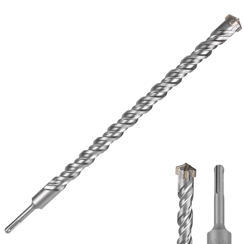 SOMADA 1-1/8�C���` x 18�C���` SDS Plus �����O�h���� SDS-Plus ���[�^���[�n���}�[�h�����r�b�g 4-�J�b�^�[ ���d�`�b�v �R���N���[�g�A�����K�A�΍ށA�΍ތ@��p